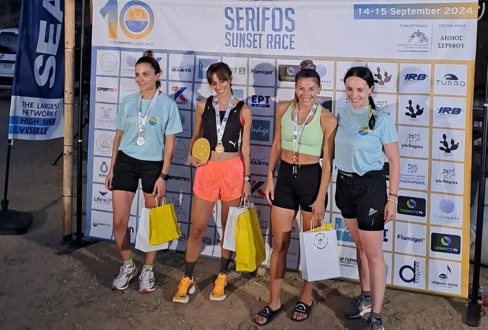 Το Serifos Sunset Race 2024 με άρωμα γυναίκας runbeat.gr 